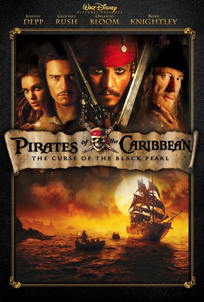 فیلم دزدان دریایی کارائیب ۱: نفرین مروارید سیاه Pirates of the Caribbean: The Curse of the Black Pearl 2003