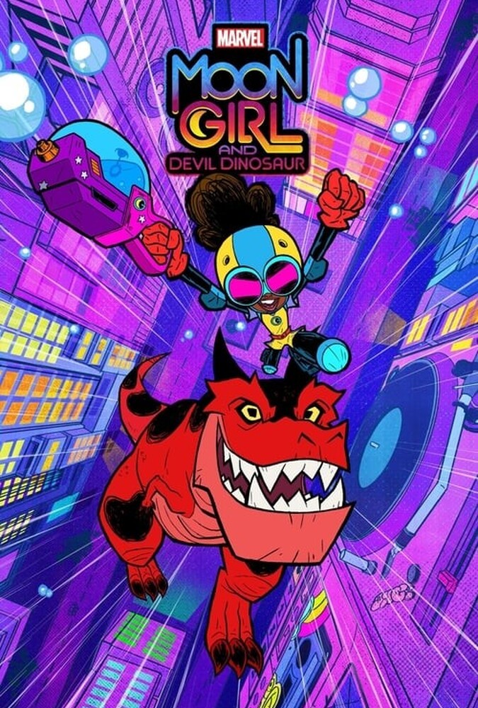 سریال مونگرل و دایناسور شیطانی | Marvel’s Moon Girl and Devil Dinosaur