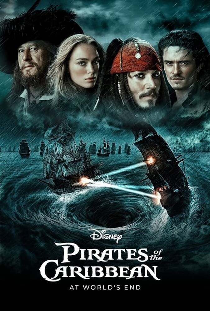 فیلم دزدان دریایی کارائیب ۳: پایان جهان Pirates of the Caribbean: At World’s End 2007