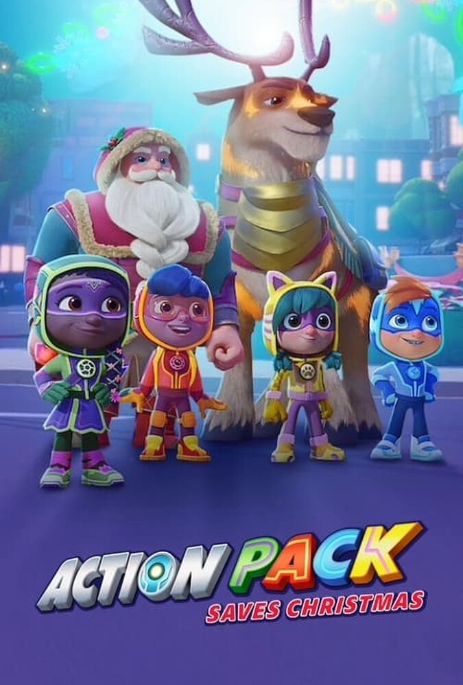 فیلم گروه هیجان کریسمس را نجات میدهد The Action Pack Saves Christmas 2022