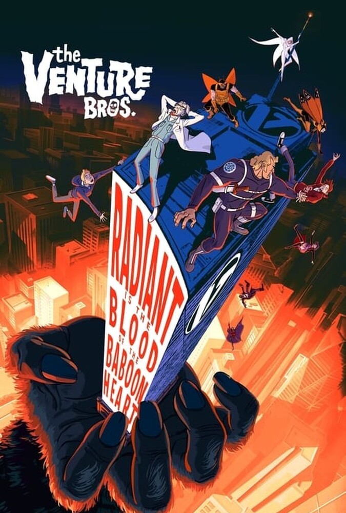 فیلم برادران ونچر: قلب درخشان بابون The Venture Bros.: Radiant Is the Blood of the Baboon Heart 2023