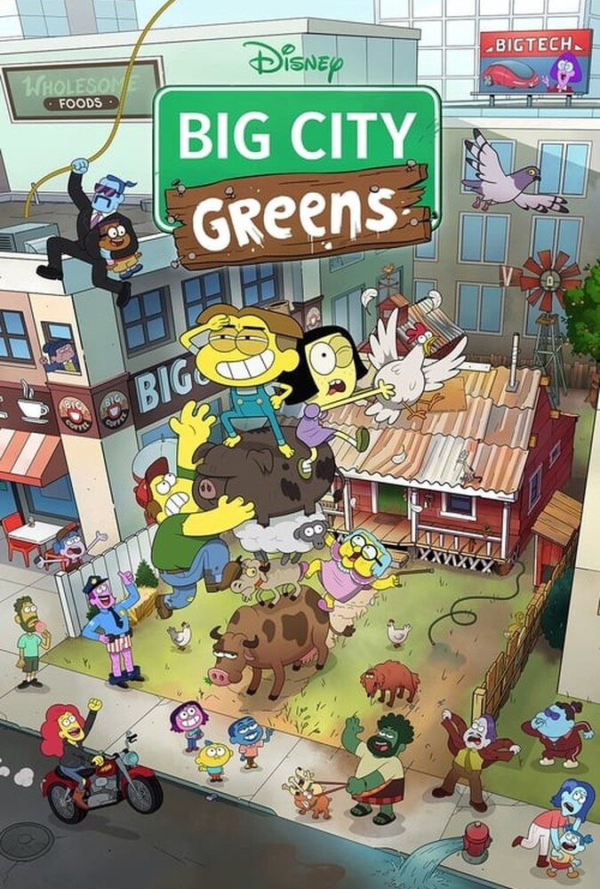 سریال شهر بزرگ گرینها | Big City Greens