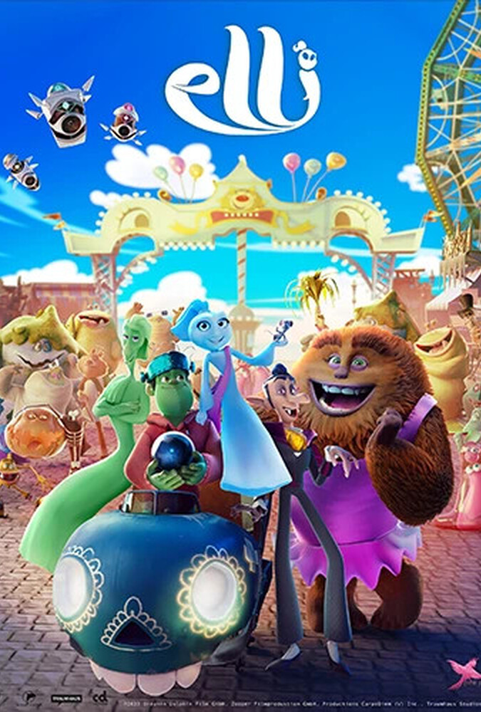 فیلم الی و قطار اشباح Elli and Her Monster Team 2024
