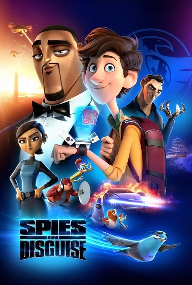 فیلم بالاتر از کفتر Spies in Disguise 2019